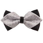 Diamond Tip Pre-Tied Bow Tie - Covert Checks Red - Well Dapper