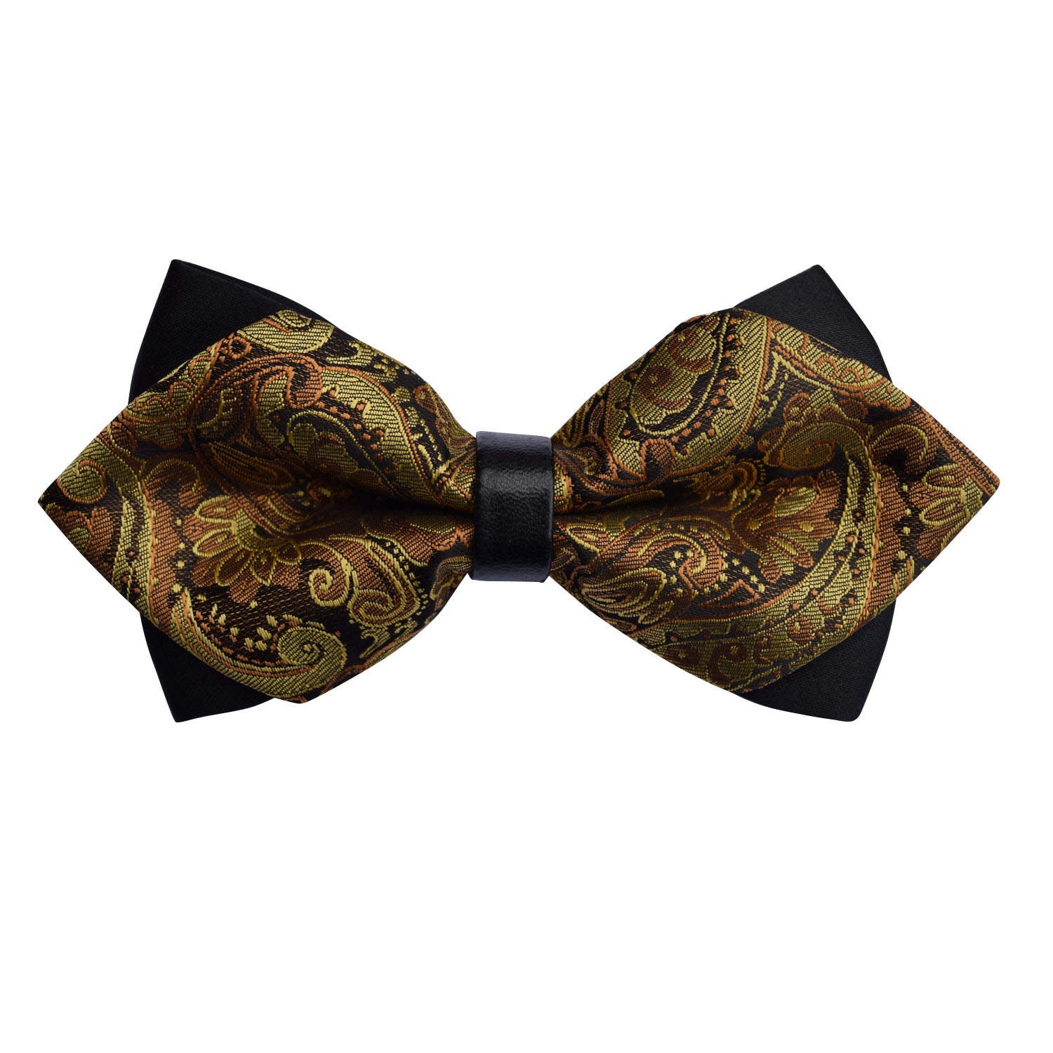 Diamond Tip Pre-Tied Bow Tie - Thin Stripes Purple and Pink - Well Dapper