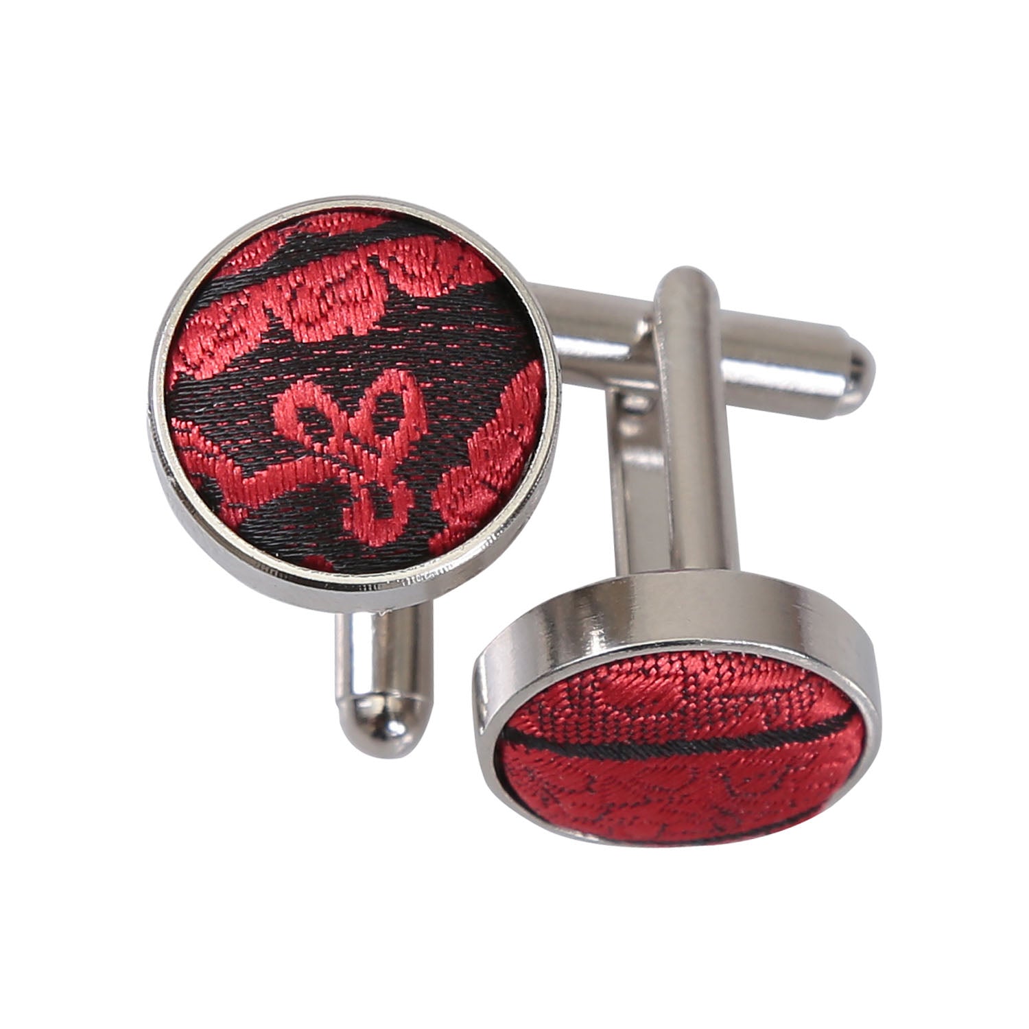 Paisley Cufflinks - Emerald Green - Well Dapper