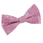Paisley Pre-Tied Bow Tie - Navy Blue - Well Dapper