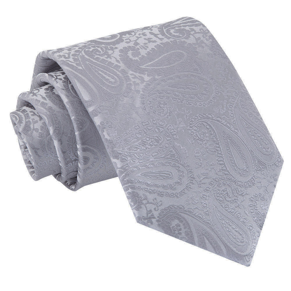 Paisley Classic Tie - Navy Blue - Well Dapper