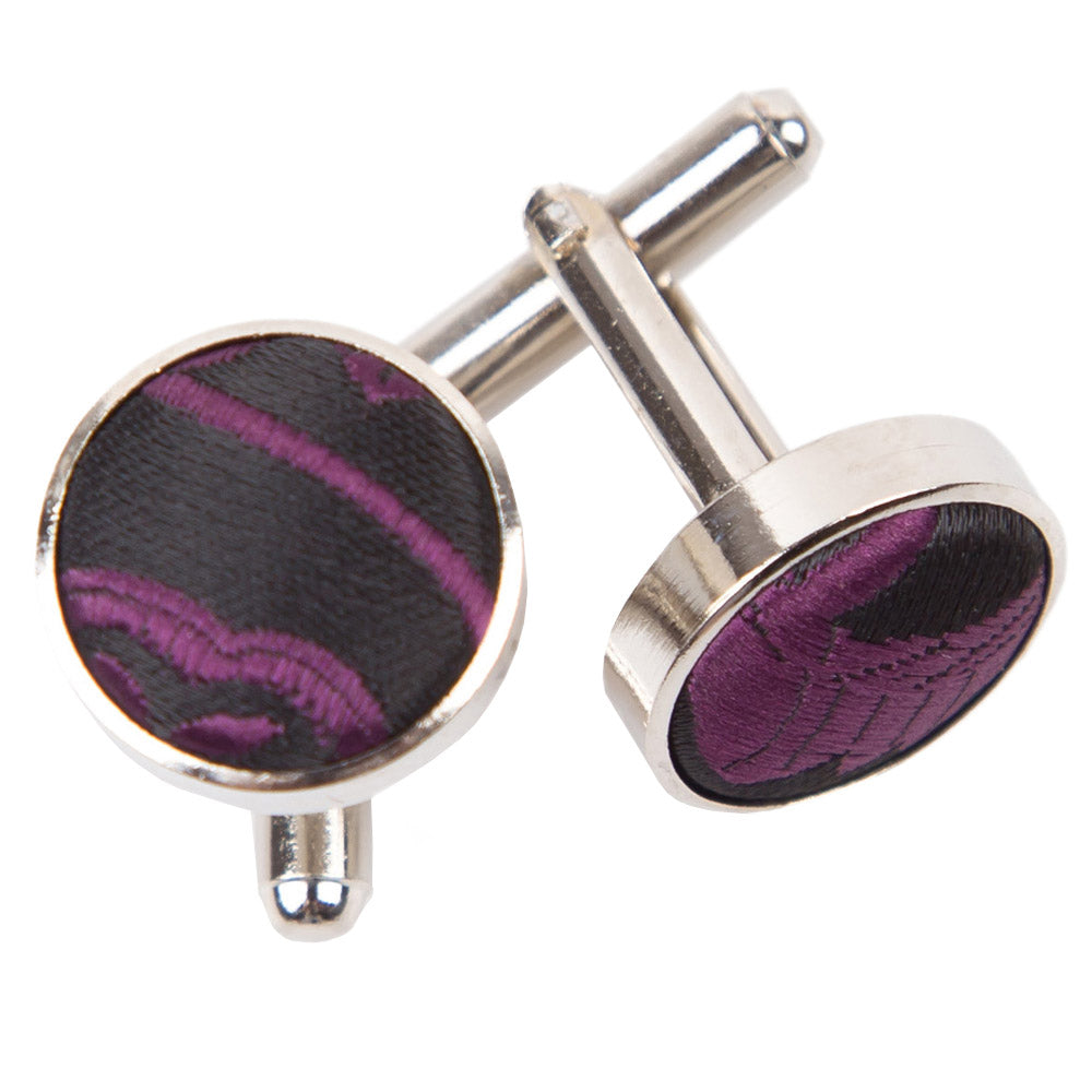 Passion Cufflinks - Silver - Well Dapper