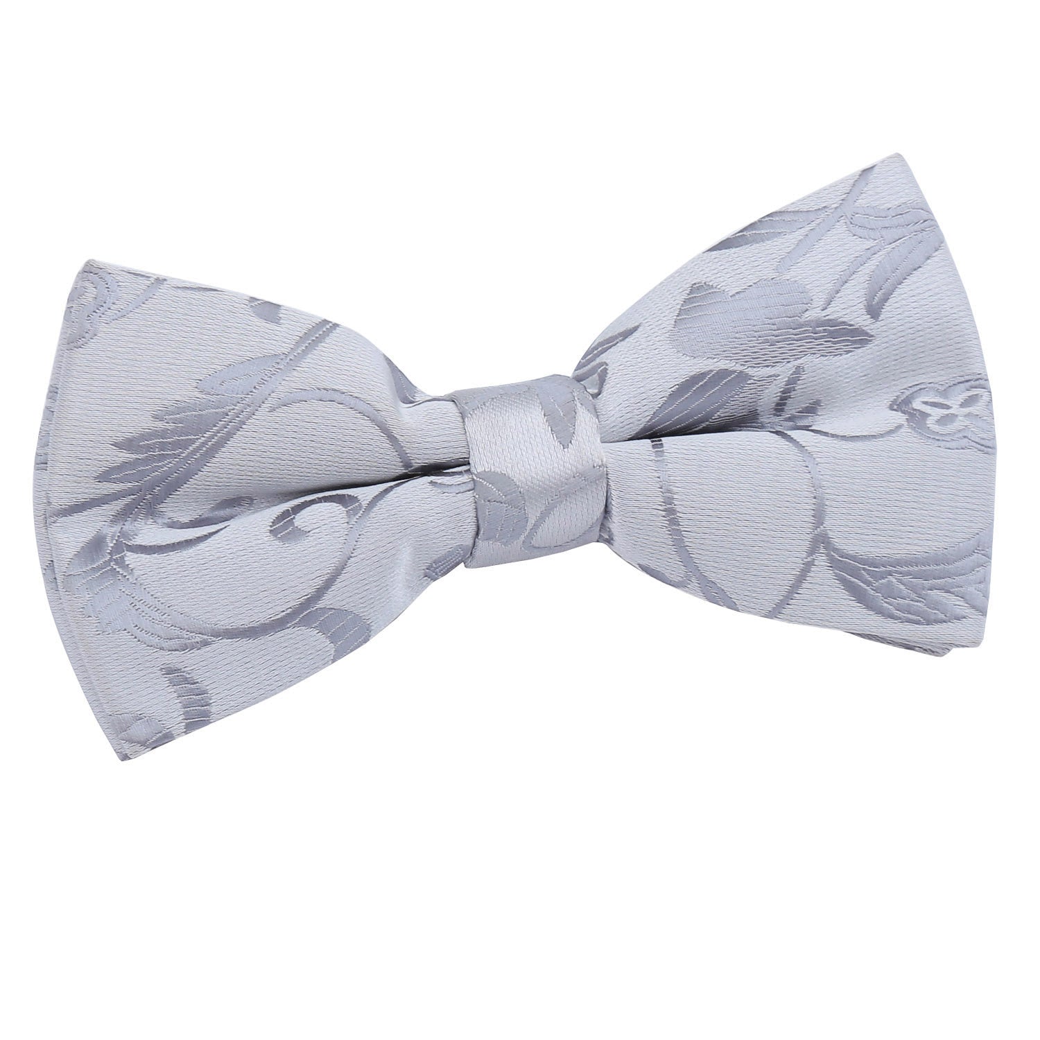 Silver Passion Pre Tied Bow Tie