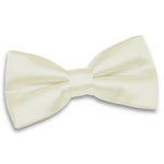 Plain Satin Pre-Tied Bow Tie - Plum - Well Dapper