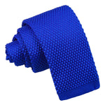 Plain Knitted Tie - Boys - Red - Well Dapper