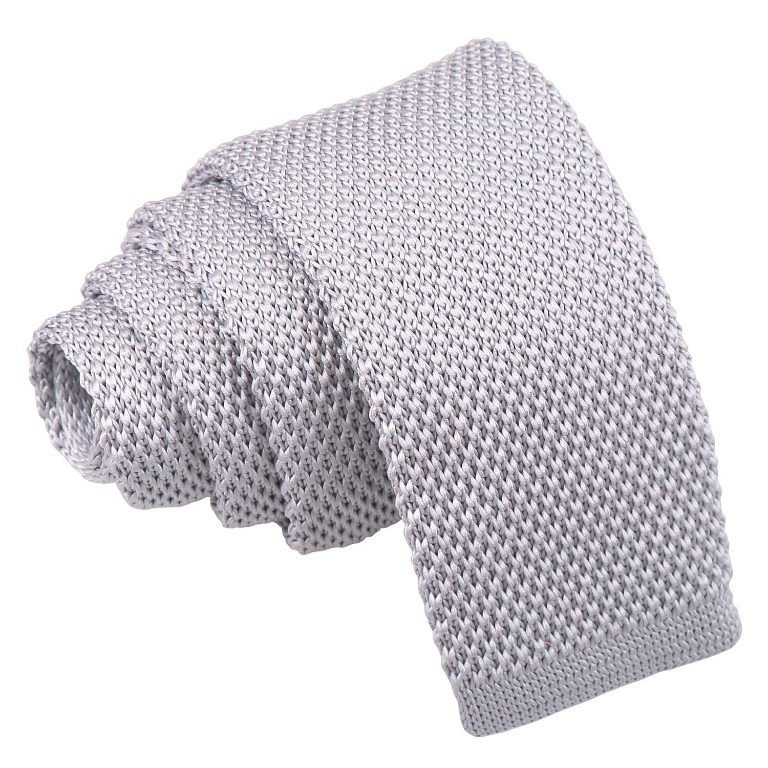 Plain Knitted Tie - Boys - Flamingo Pink - Well Dapper