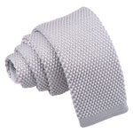 Plain Knitted Tie - Boys - Baby Blue - Well Dapper