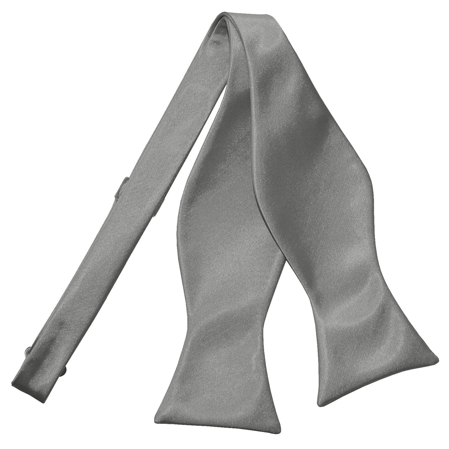 Plain Satin Self-Tie Bow Tie - Marigold - Well Dapper