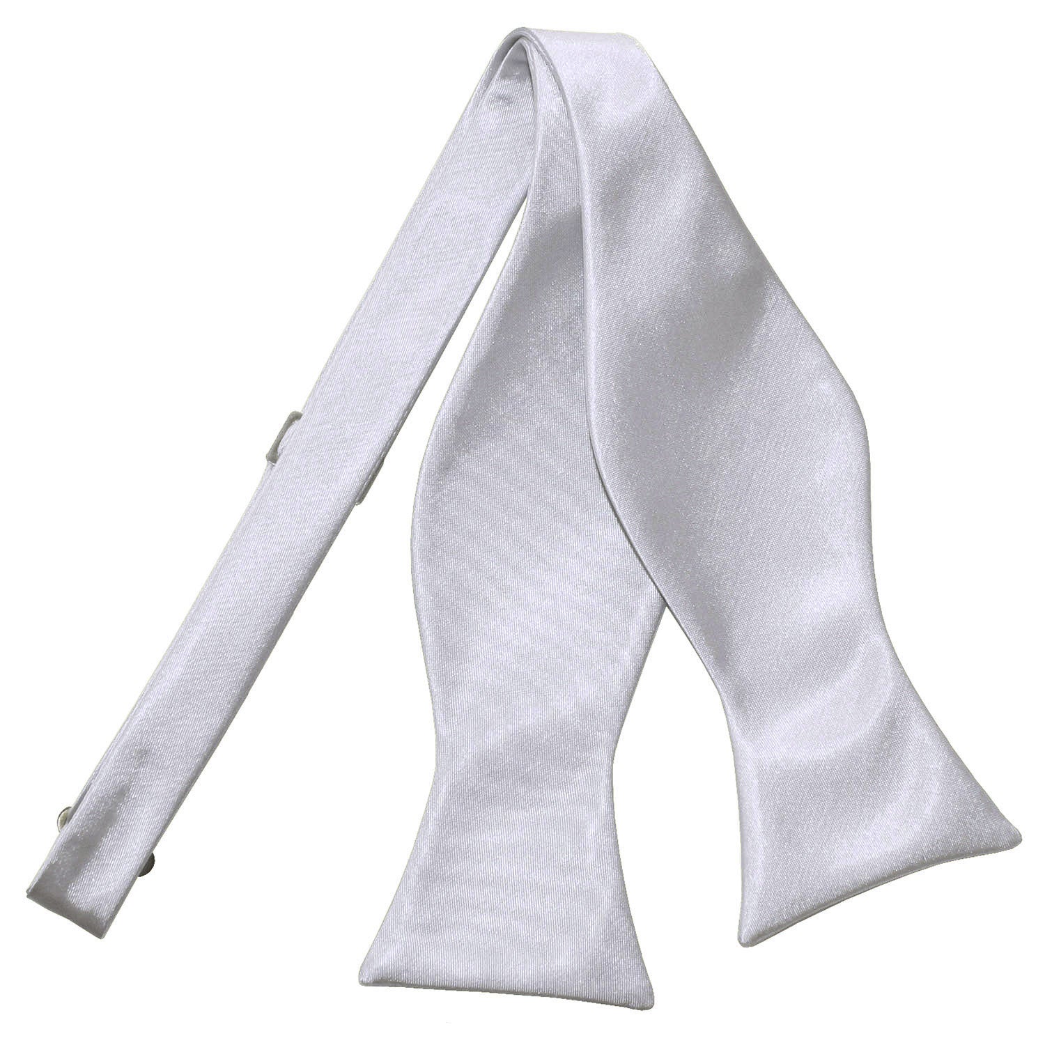 Plain Satin Self-Tie Bow Tie - Marigold - Well Dapper