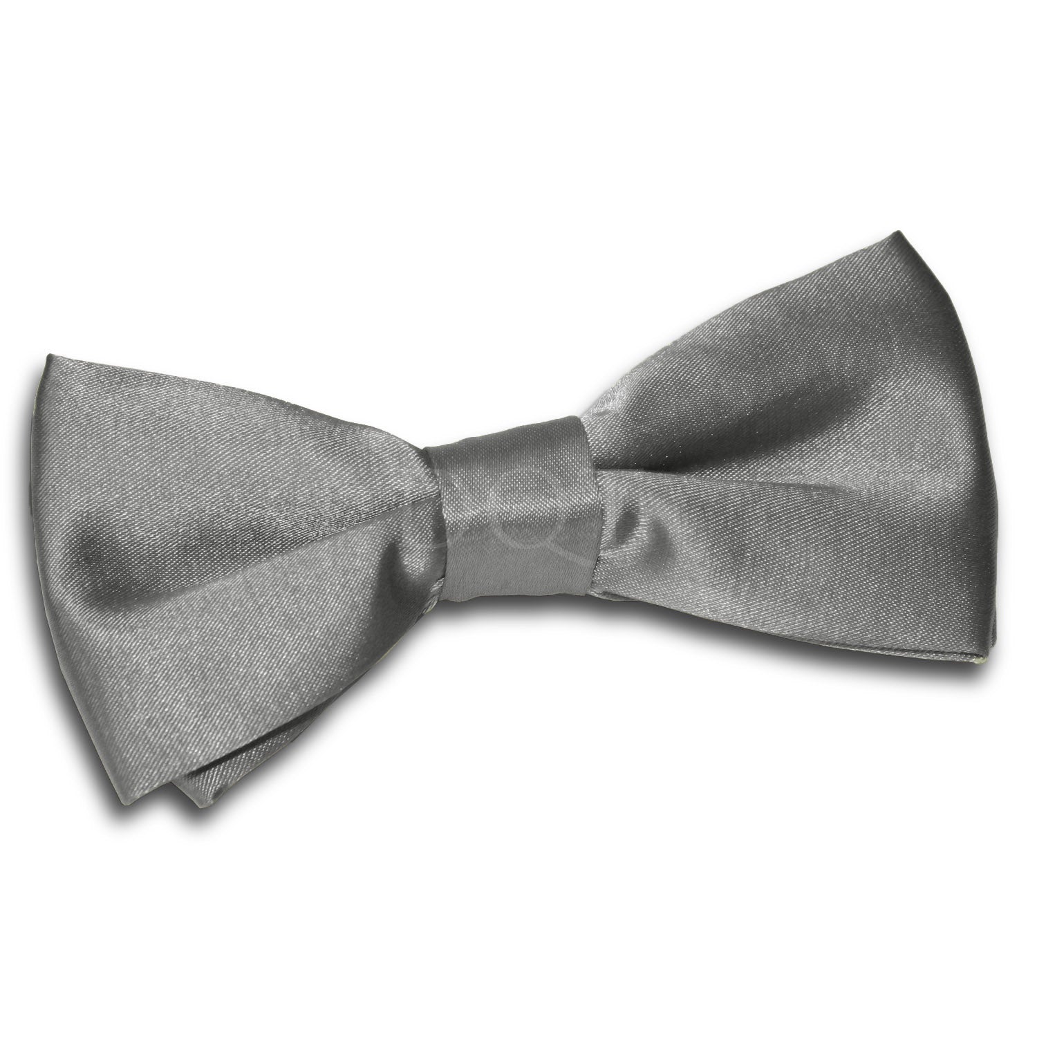 Plain Satin Pre-Tied Bow Tie - Lilac - Well Dapper