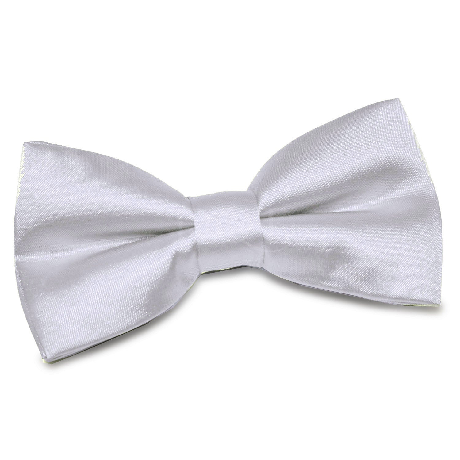 Plain Satin Pre-Tied Bow Tie - Mint Green - Well Dapper