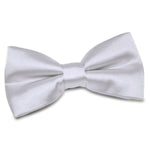 Plain Satin Pre-Tied Bow Tie - Electric Blue - Well Dapper