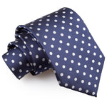 Polka Dot Classic Tie - Purple - Well Dapper
