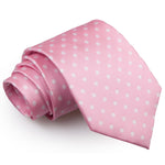 Polka Dot Classic Tie - Red - Well Dapper