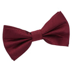 Plain Shantung Pre-Tied Bow Tie - Emerald Green - Well Dapper