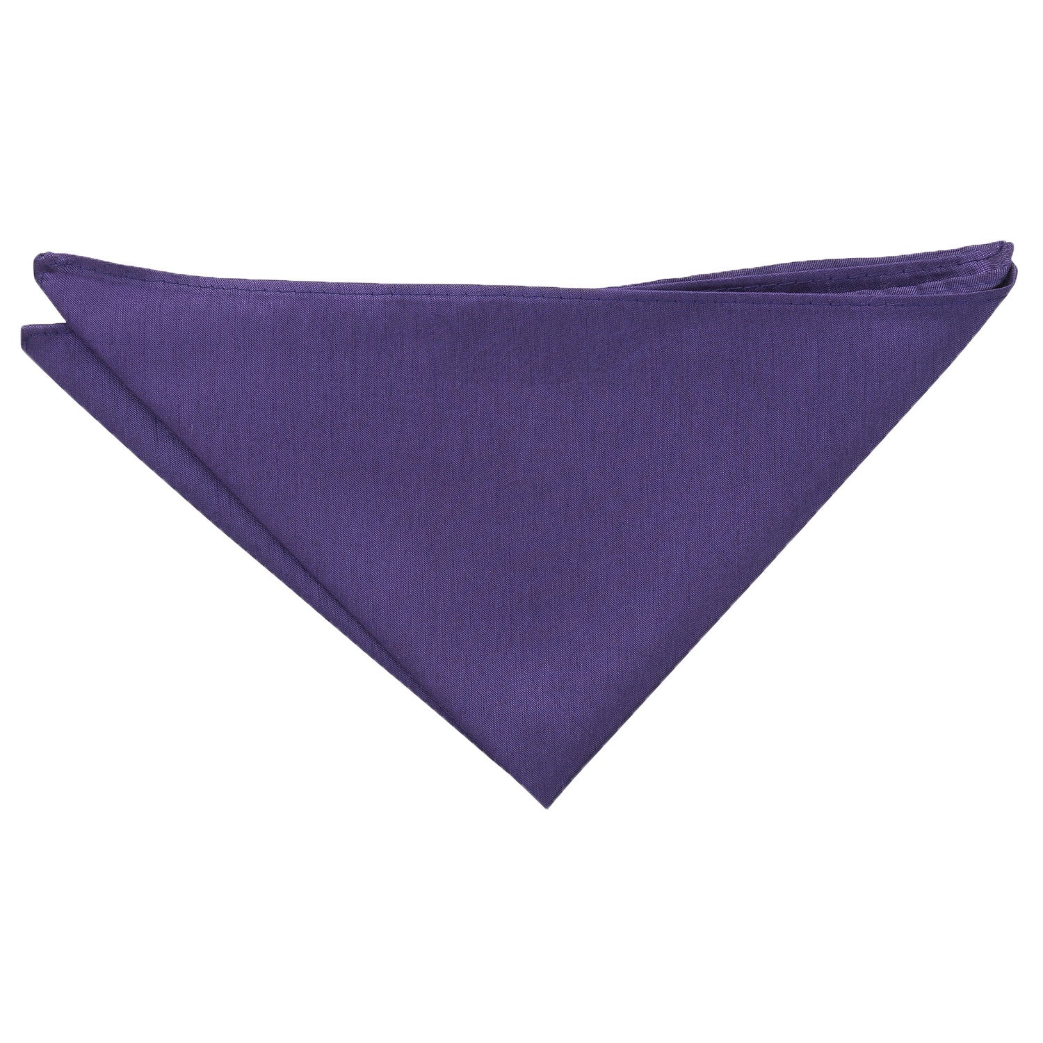 Plain Shantung Pocket Square - Emerald Green - Well Dapper