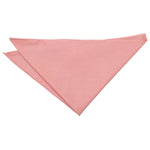 Plain Shantung Pocket Square - Bronze - Well Dapper
