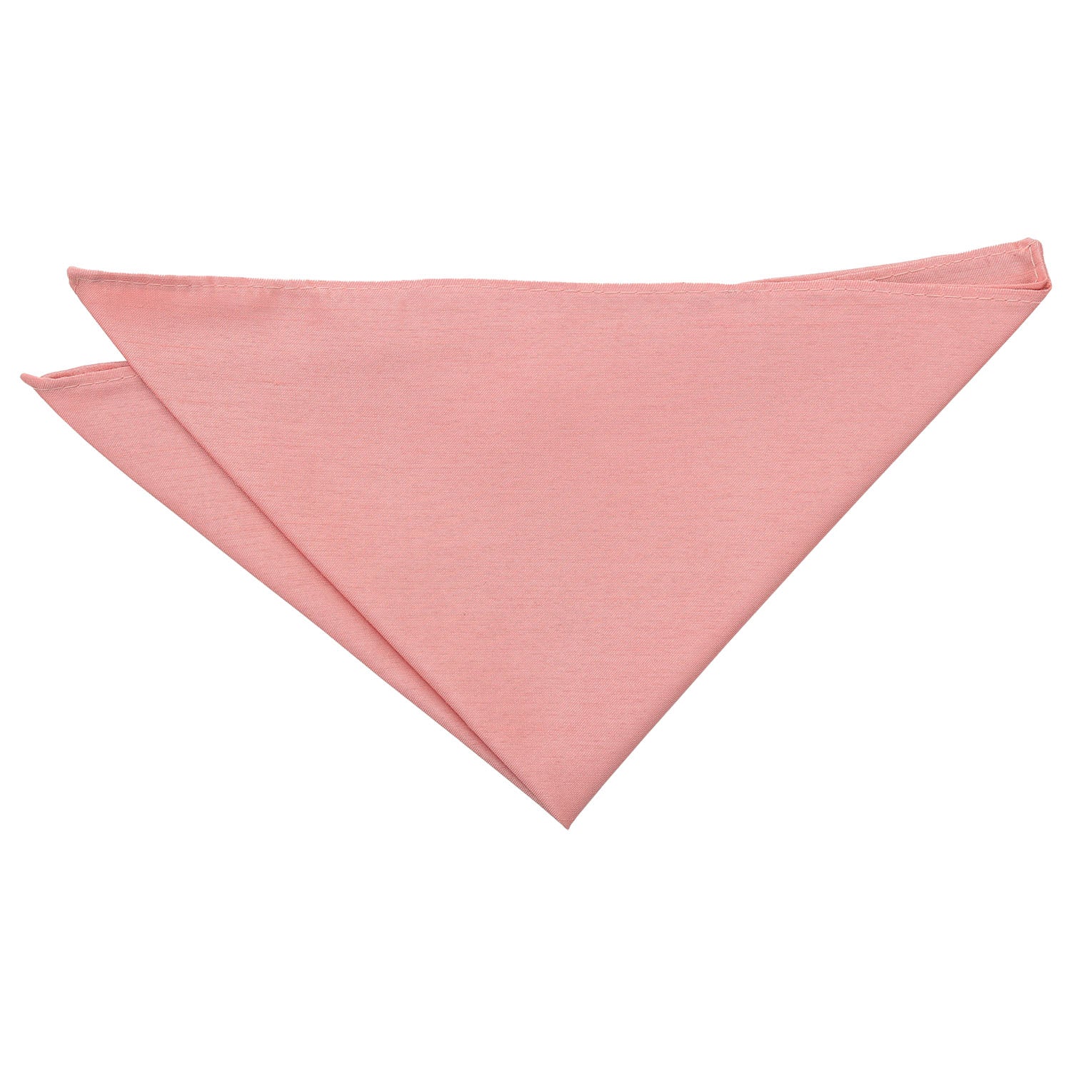 Plain Shantung Pocket Square - Black - Well Dapper