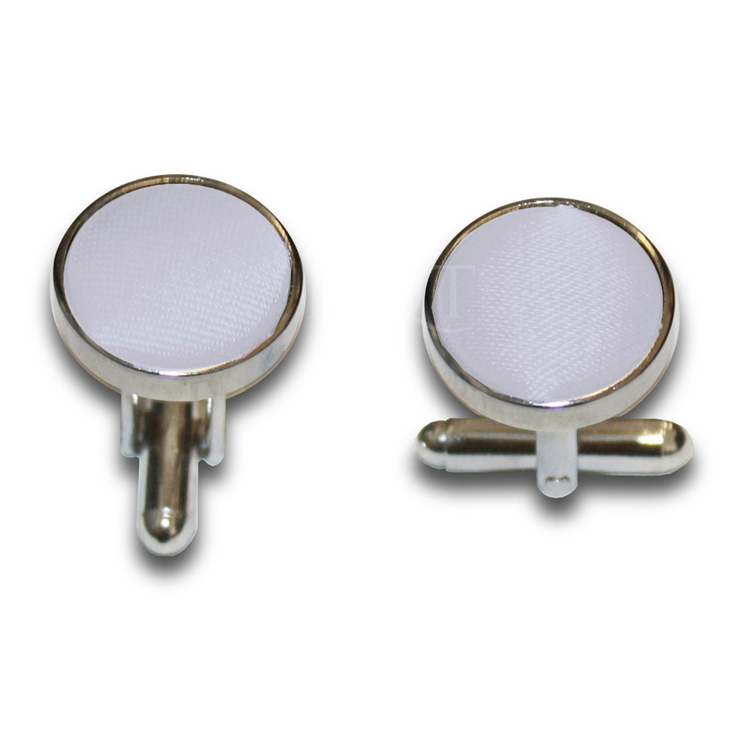 Plain Satin Cufflinks - Marigold - Well Dapper