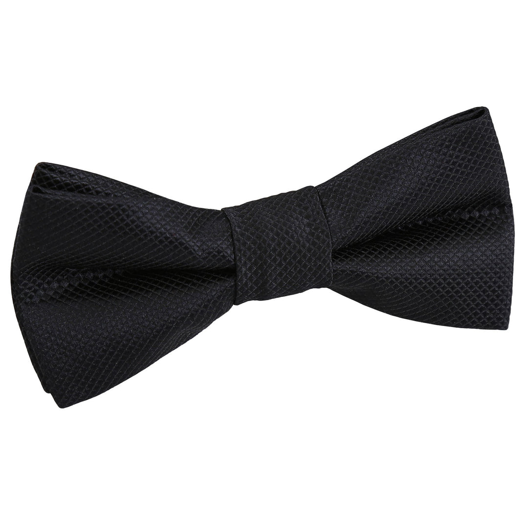 Solid Check Pre-Tied Bow Tie - Boys - Sunflower Gold - Well Dapper