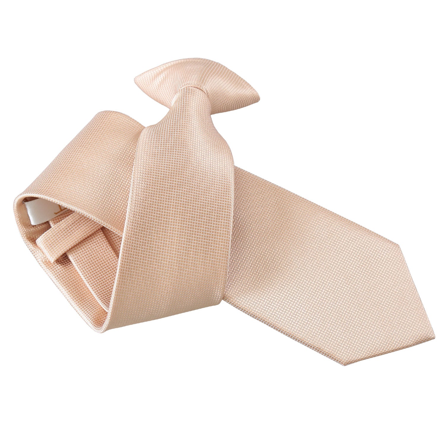 Solid Check Clip On Slim Tie - Dark Green - Well Dapper