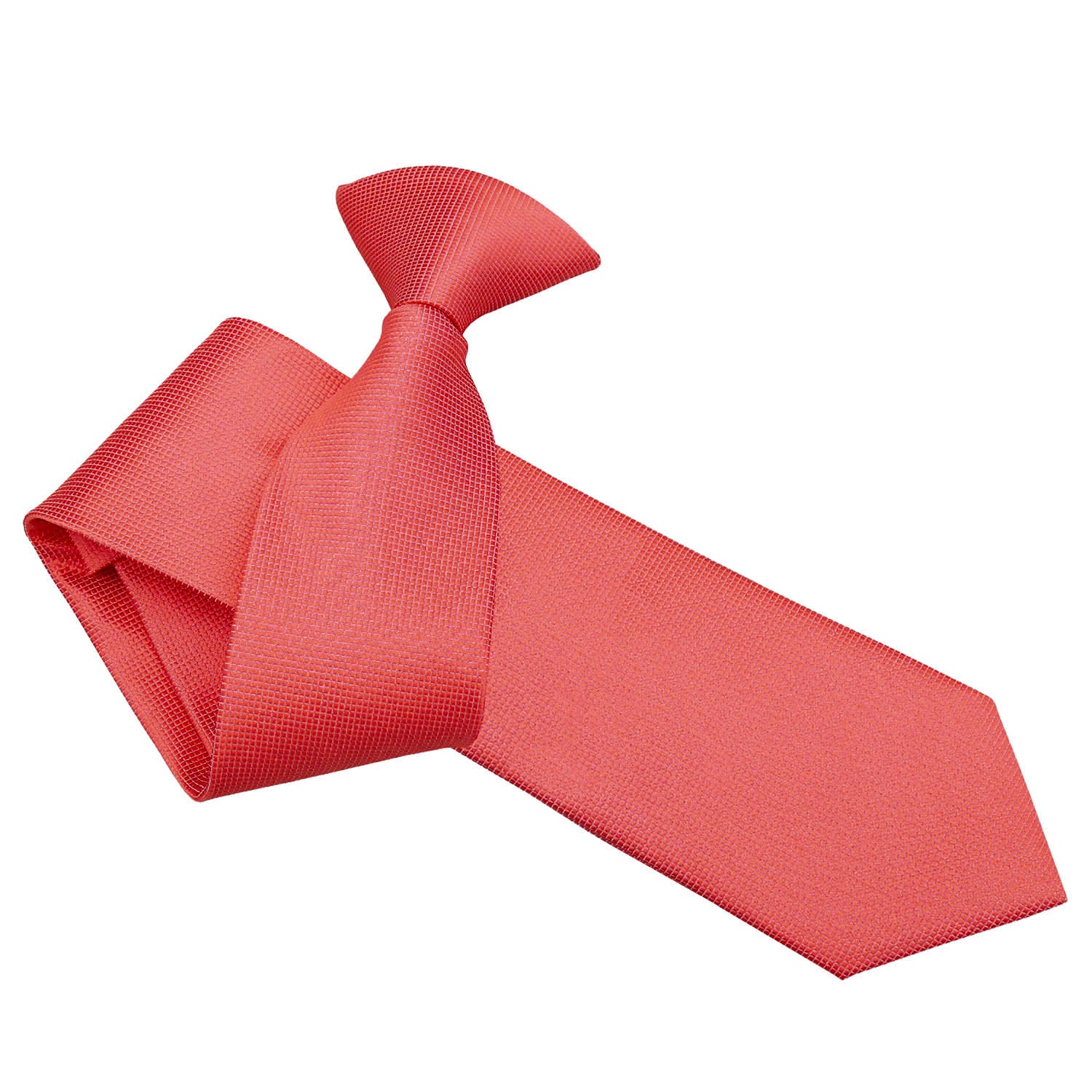 Solid Check Clip On Slim Tie - Dark Green - Well Dapper