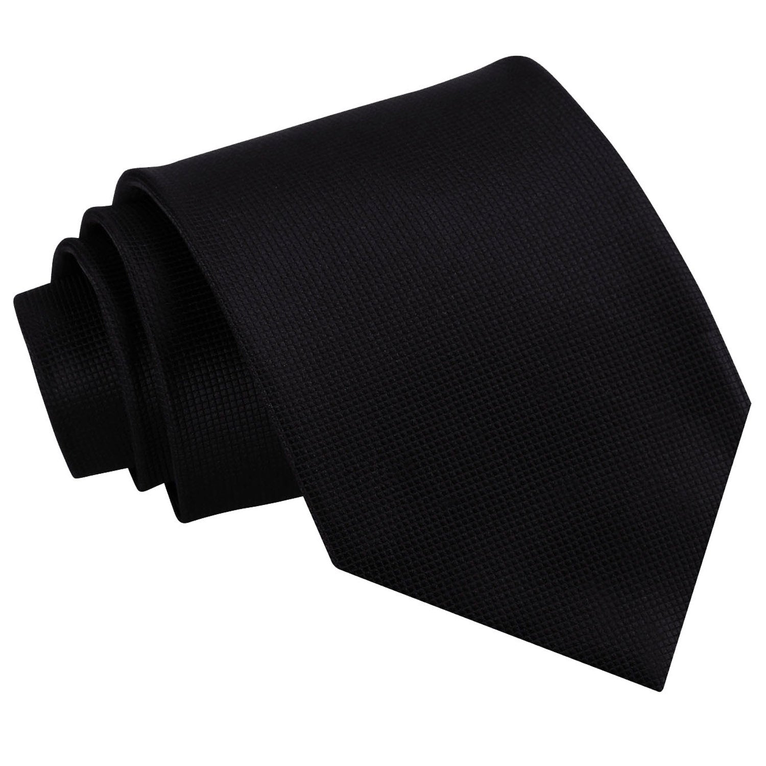 Solid Check Classic Tie - Red - Well Dapper