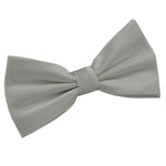 Solid Check Pre-Tied Bow Tie - Black - Well Dapper