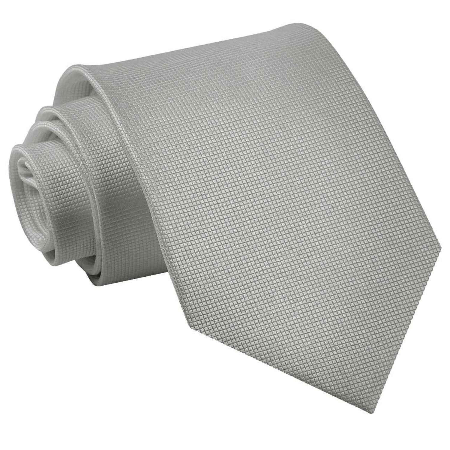 Solid Check Classic Tie - Champagne - Well Dapper