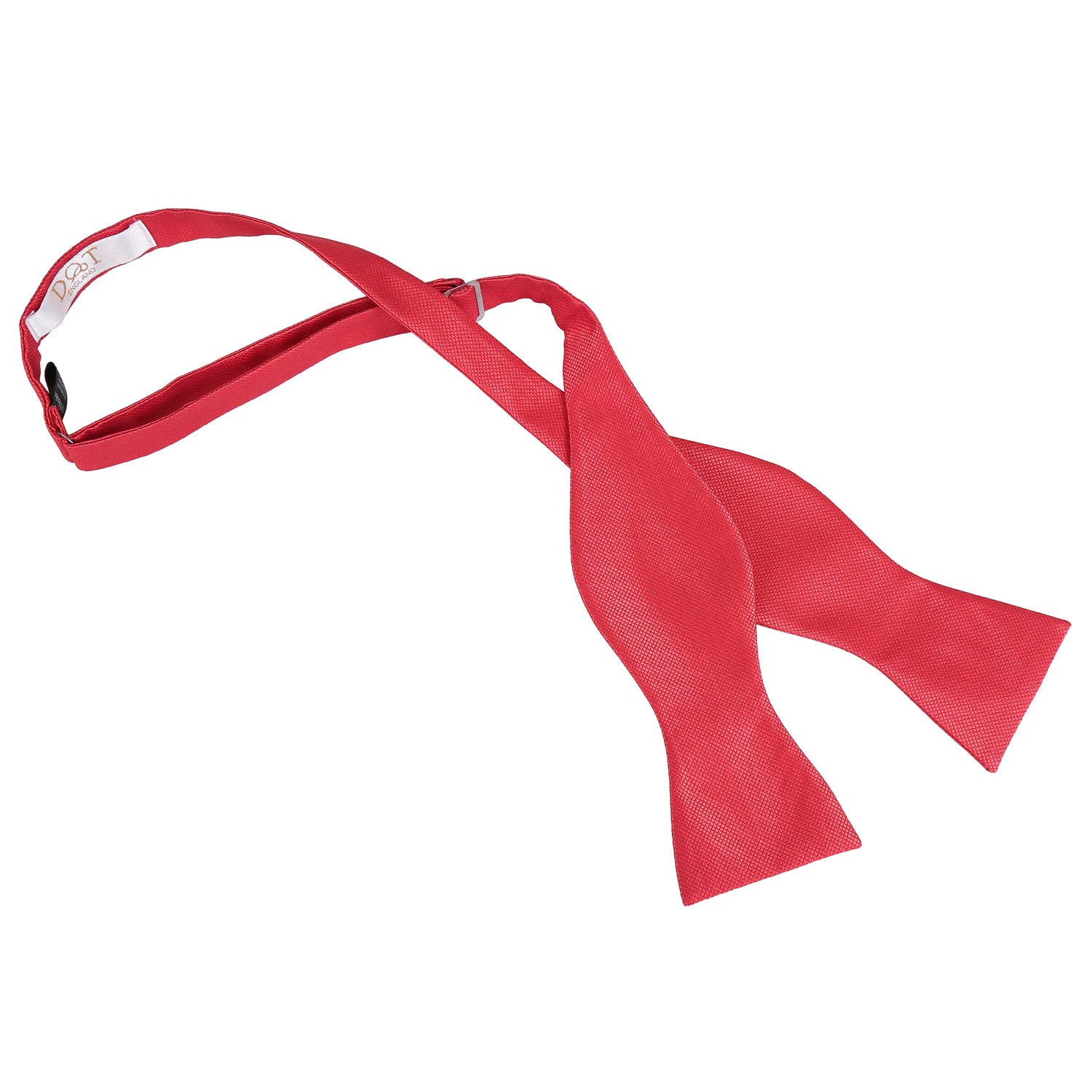Solid Check Self-Tie Bow Tie - Light Pink - Well Dapper