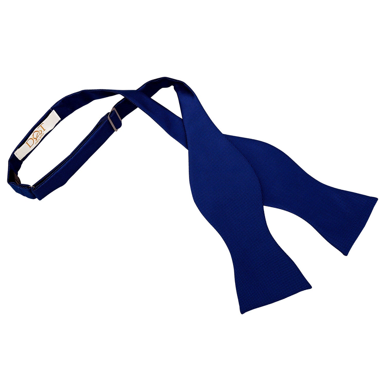 Solid Check Self-Tie Bow Tie - Ivory - Well Dapper
