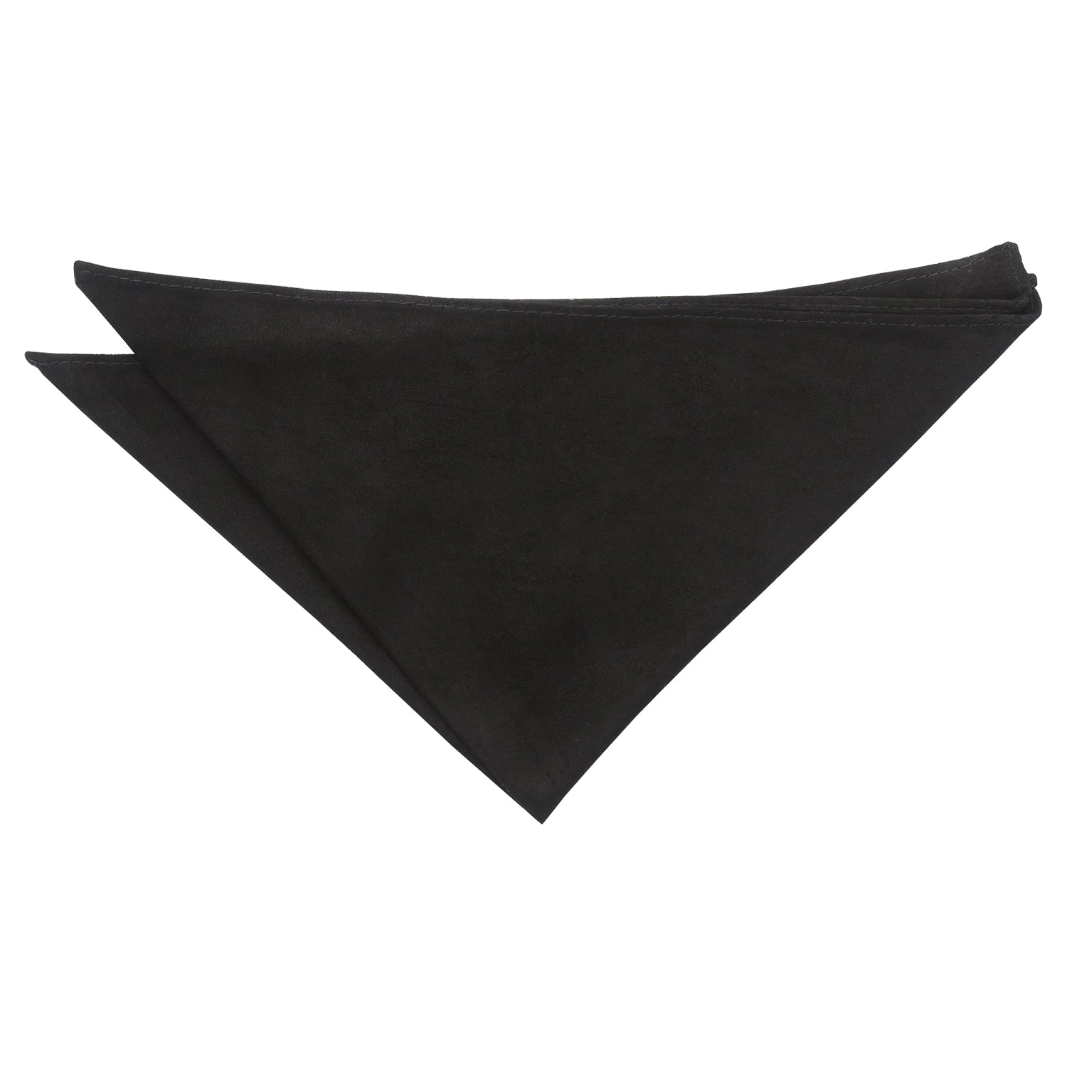 Suede Pocket Square - Grey - Well Dapper