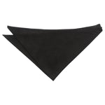Black Suede Pocket Square