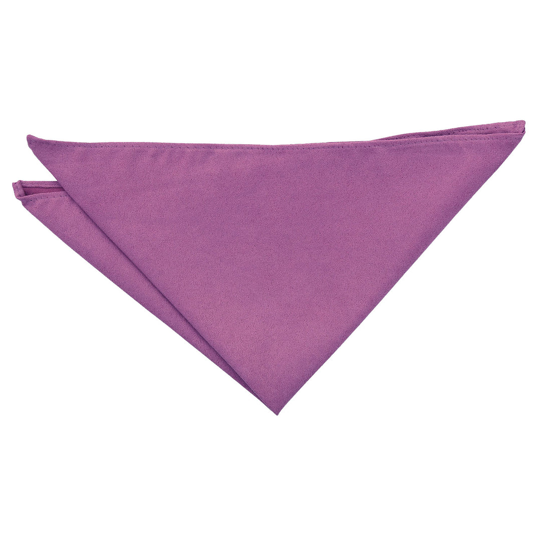 Suede Pocket Square - Black - Well Dapper