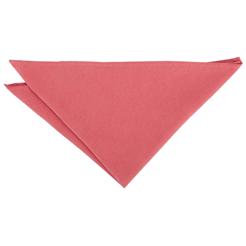 French Rose Suede Pocket Square