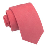 Suede Slim Tie - Royal Blue - Well Dapper