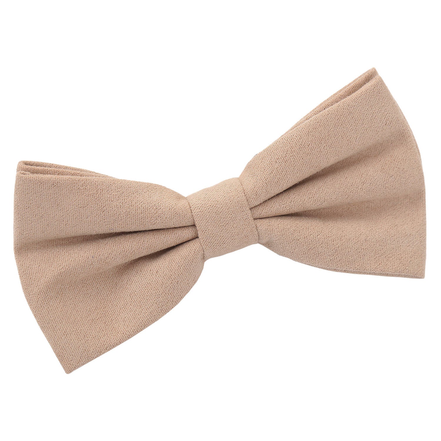 Suede Pre-Tied Bow Tie - Indigo - Well Dapper