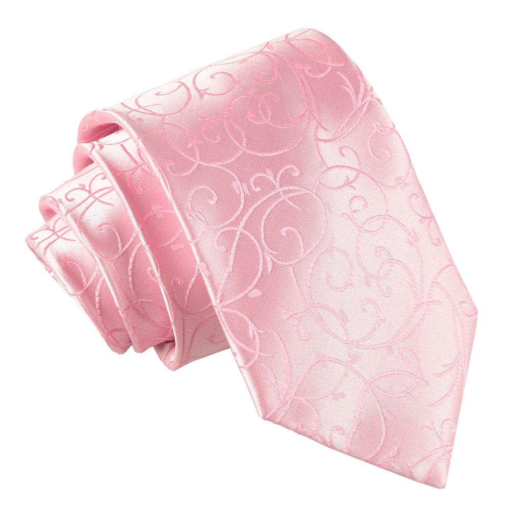 Baby Pink Swirl Classic Tie