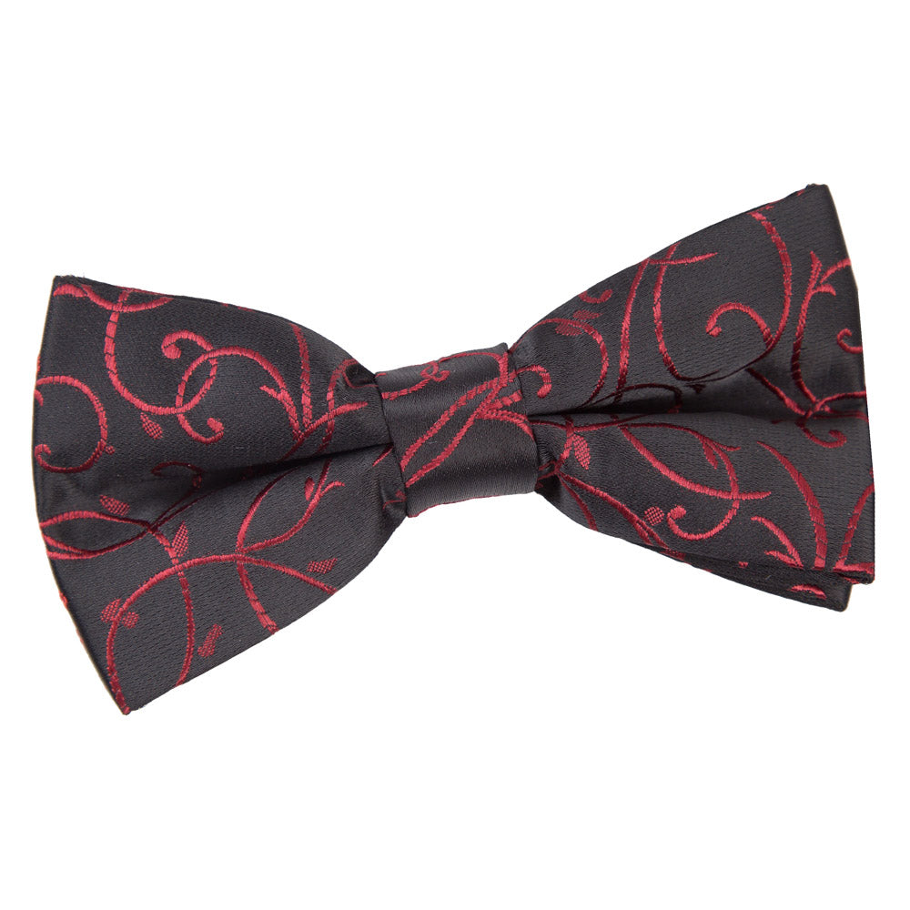 Swirl Pre-Tied Bow Tie - Ivory - Well Dapper