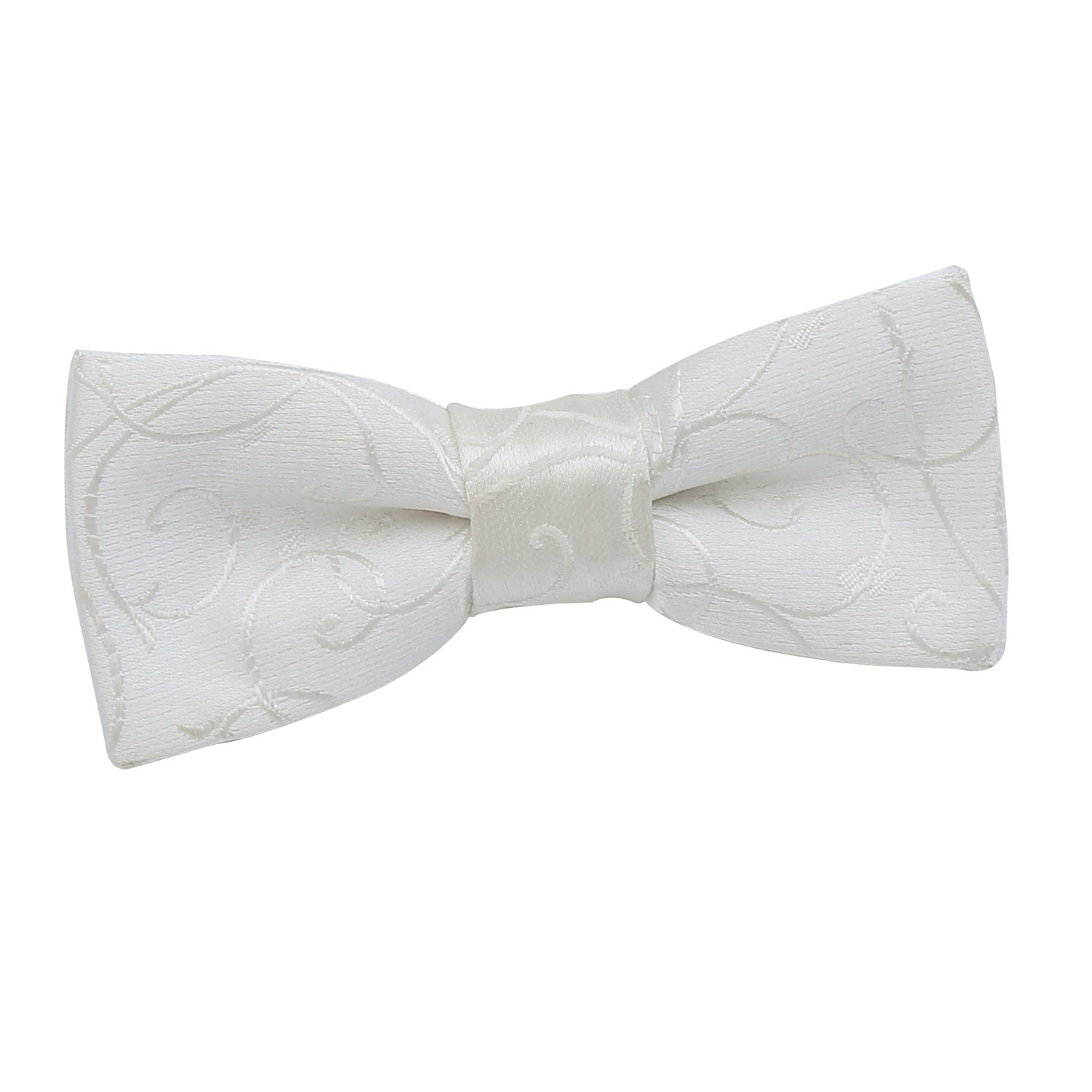 Swirl Pre-Tied Bow Tie - Boys - Black and Purple - Well Dapper
