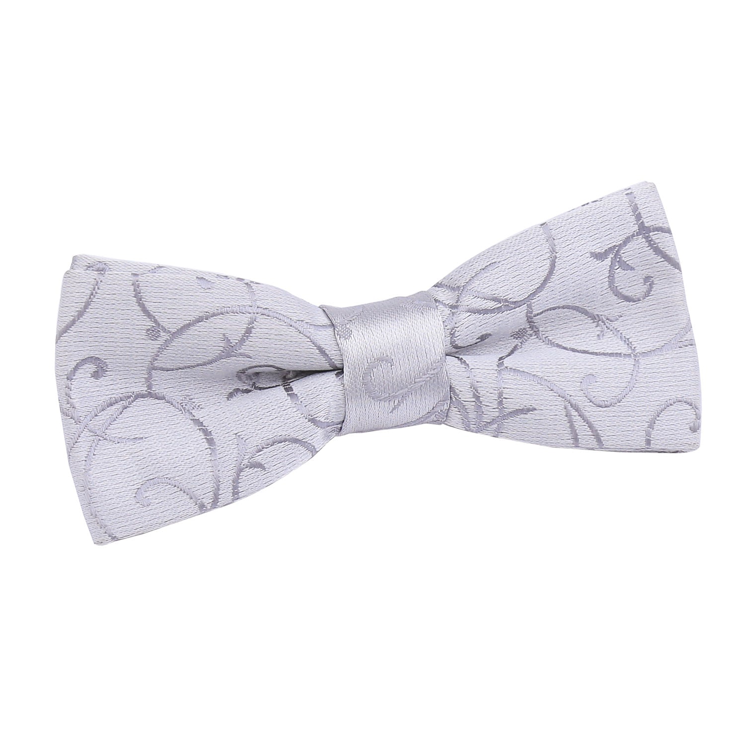 Swirl Pre-Tied Bow Tie - Boys - Burgundy - Well Dapper