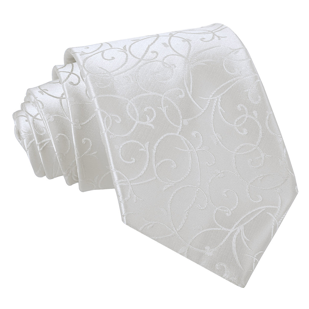 Ivory Swirl Classic Tie