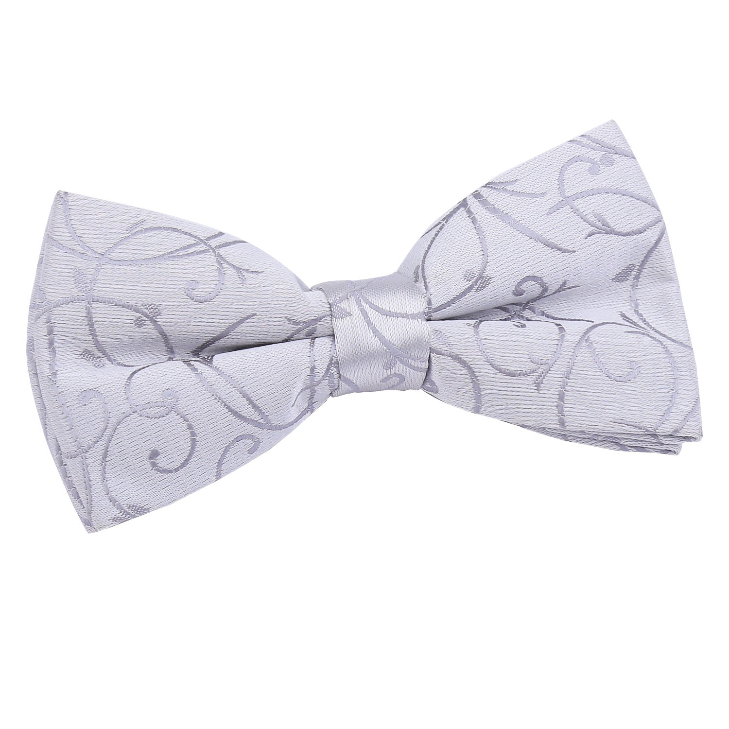 Swirl Pre-Tied Bow Tie - Lilac - Well Dapper