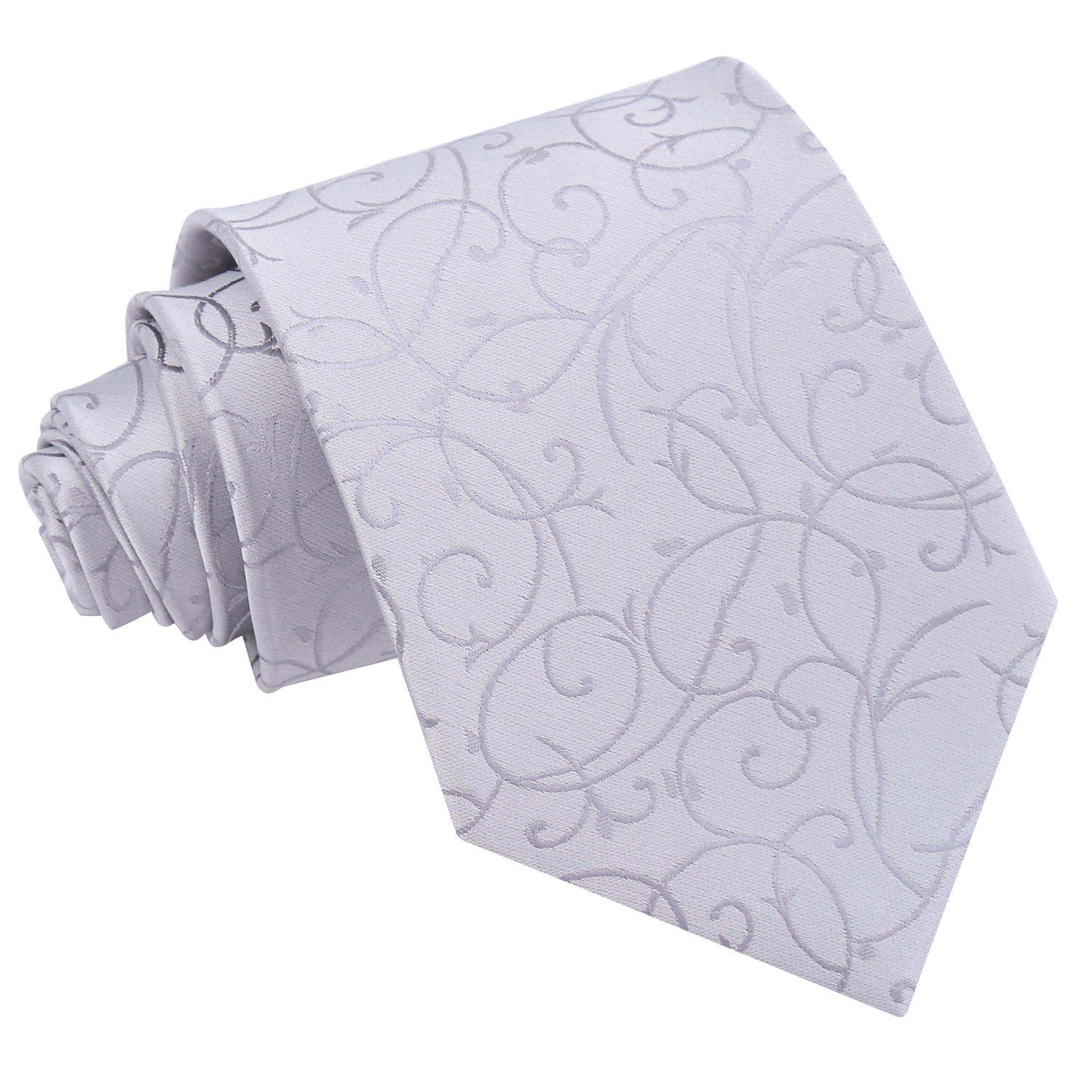 Swirl Classic Tie - Lilac - Well Dapper