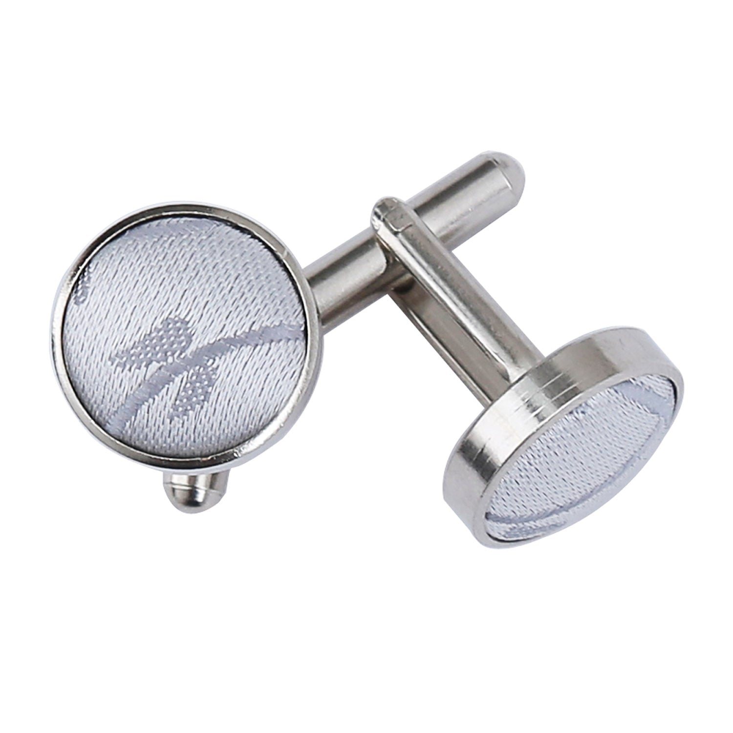 Silver Swirl Cufflinks