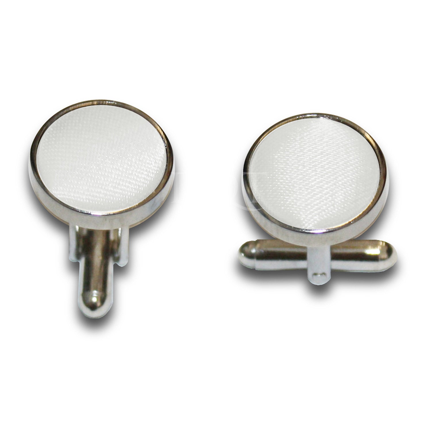 Plain Satin Cufflinks - Marigold - Well Dapper